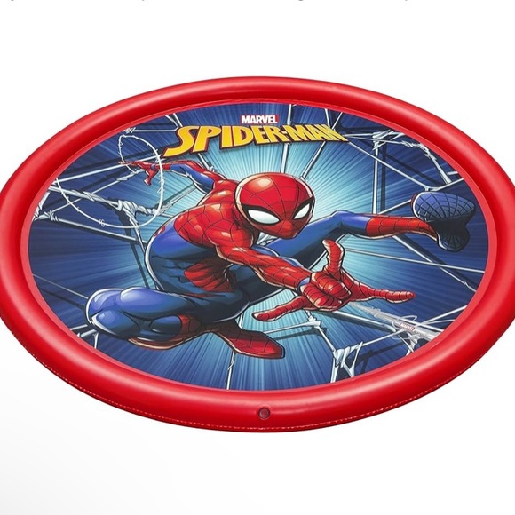 Marvel Spider-Man Splash Pad Outdoor Sprinkler Water π¦ Toy for Children NWT - Picture 6 of 6